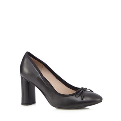 Clarks Black 'Idamarie Faye' high heel slip-on shoes